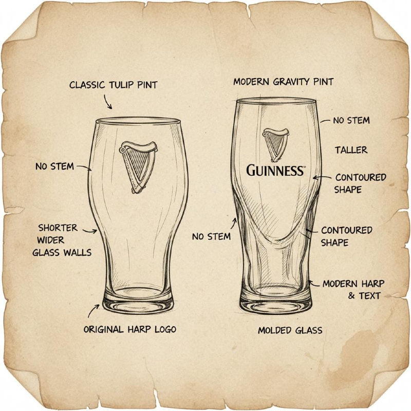 The Guinness Glass as Vessel, Memory, and Ritual