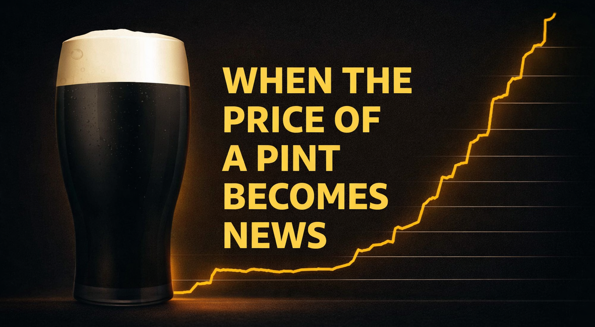 When the Price of a Pint Becomes News